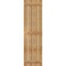 Ekena Millwork Spaced Board-n-Batten Shutters, Rough Sawn Western Red Cedar, 23W x 83H, PR RBS06S23X083RWR - alternate 2